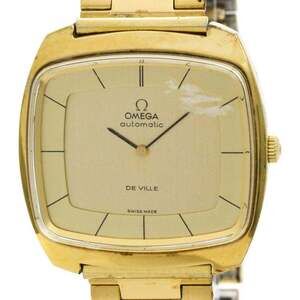 OMEGA De Ville Cal 711 Gold Plated Automatic Mens Watch 151.0051